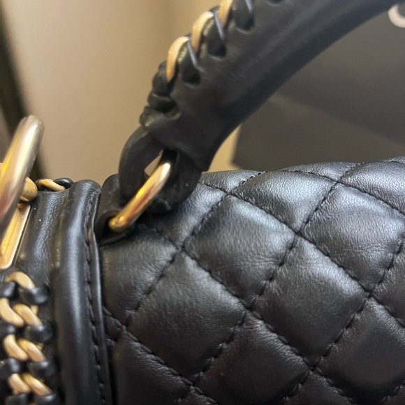 Authentic Chanel Black Small Boy Bag - Picture 14 of 15